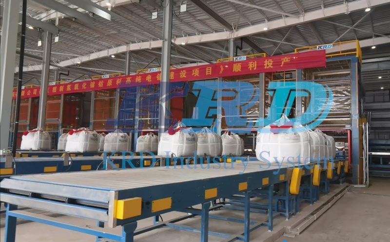 A fully automatic ton bag unloading station project in Guangxi has successfully entered the trial stage
